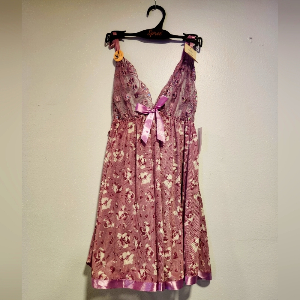 Lavender Babydoll set